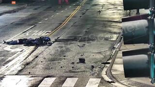 Horrifying Video Shows Car Running Red Light In Chicago