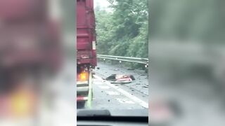 Horrific Fatal Motorcycle Accident On Chinese Roads
