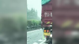 Horrific Fatal Motorcycle Accident On Chinese Roads