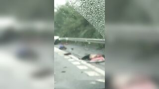 Horrific Fatal Motorcycle Accident On Chinese Roads
