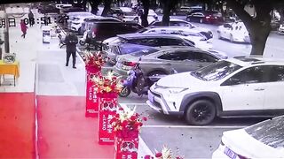 Pedestrians Become Hood Ornaments