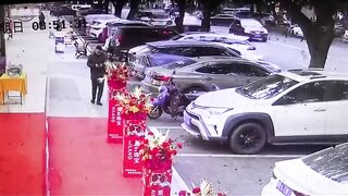 Pedestrians Become Hood Ornaments