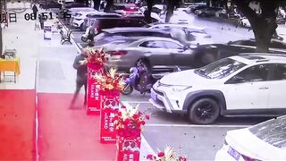 Pedestrians Become Hood Ornaments