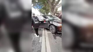 Pedestrians Become Hood Ornaments