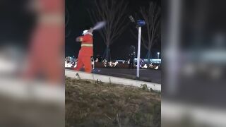 Fire Breathing Performance