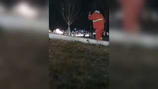 Fire Breathing Performance