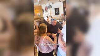 Pervert Takes Photos Of Slut's Wet Ass In Bar