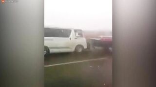 Horror Accident: Massacre In Morning Fog Leaves Four Dead