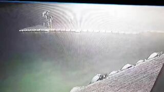 Horrifying Moment Dancing Tourist Is Struck By Lightning