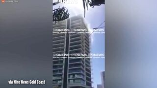 Hundreds Evacuated After Fire Breaks Out In High-rise Hotel