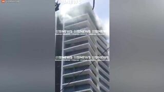 Hundreds Evacuated After Fire Breaks Out In High-rise Hotel