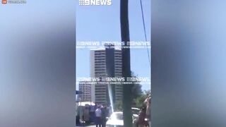 Hundreds Evacuated After Fire Breaks Out In High-rise Hotel