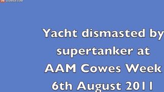 Sailing Idiot Nearly Killed By Giant Oil Tanker