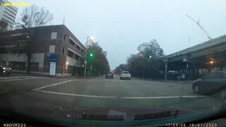 Running A Red Light And Assaulting A Police Officer