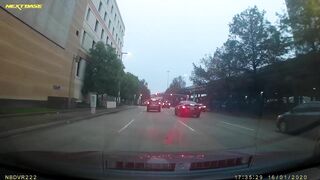 Running A Red Light And Assaulting A Police Officer