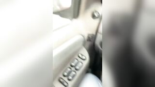 An Angry Man Tries To Break A Window And Walk Away