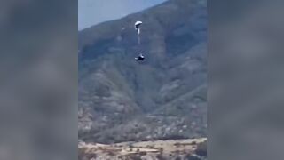 Skydiver Saves Himself By Just One Second In Fatal Accident
