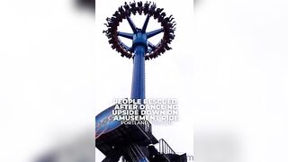 30 People Trapped Upside Down In Amusement Park