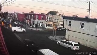 Philadelphia Accident: 4 Wanted, 1 Seriously Injured