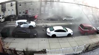 Philadelphia Accident: 4 Wanted, 1 Seriously Injured