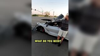 McLaren Worth $500,000 Destroyed