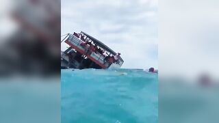 Ferry With 144 Passengers On Board Crashes In Bahamas