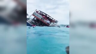 Ferry With 144 Passengers On Board Crashes In Bahamas