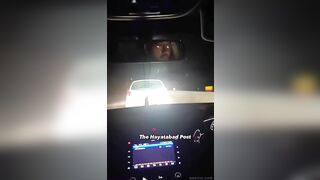 Accident Recorded From Inside The Car