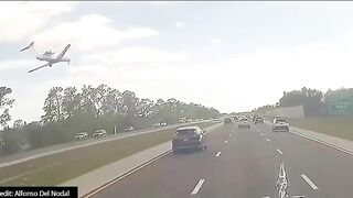 Current Footage Of Plane Crash On Naples Freeway
