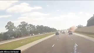 Current Footage Of Plane Crash On Naples Freeway