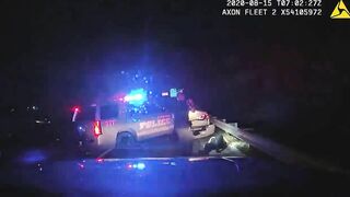 Dashcam Shows Driver Ramming Police Car During Traffic Stop