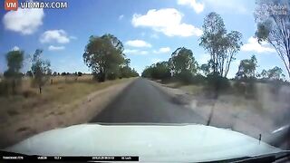 The Driver Lost Control After Trying To Overtake