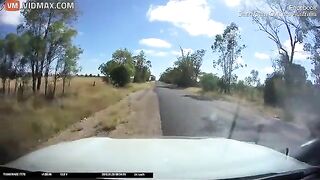 The Driver Lost Control After Trying To Overtake