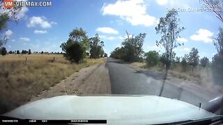 The Driver Lost Control After Trying To Overtake
