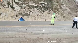 Incredible Moment: Survivor Of Fatal Cliff Bus Crash