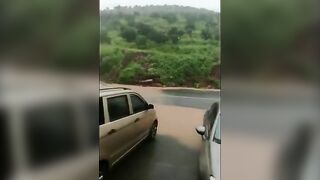 Crazy Landslide Filmed In China