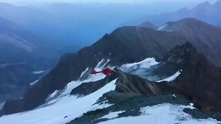 Dramatic Footage Of Rescue Helicopter Crashing During Rescue Operation