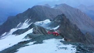 Dramatic Footage Of Rescue Helicopter Crashing During Rescue Operation