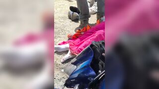Motorcyclist Suffers Serious Leg Injuries After Crashing Under Truck