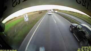 Truck Driver Can Stop Runaway Truck