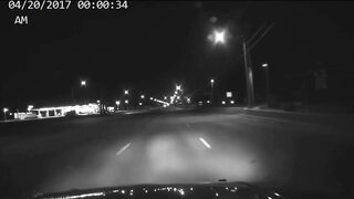 Lubbock Police Release Dashcam Video Of Officer-car Crash