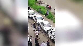 Lucky Boy Miraculously Survives Fall