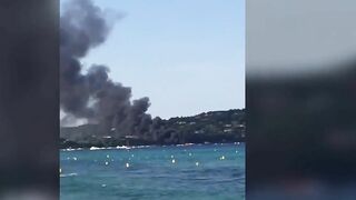 Luxury Yacht Worth Millions Of Pounds Destroyed In Fire