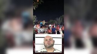 Man In Monster Truck Freaks Out, Crushes Cars And People
