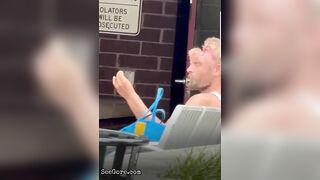 Man Scratches Open Wound