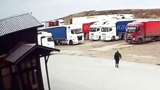Man Tried To Stop Truck With His Hands But Was Crushed To Death