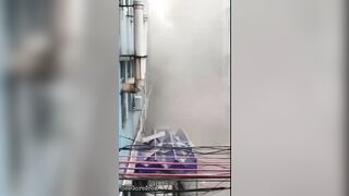 A Man With A Burning Vanity