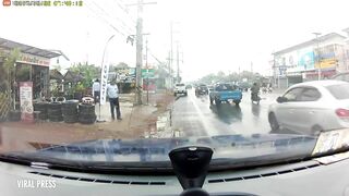 Cable Explodes Into Fireball, Man Escapes Death