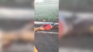 Man Films Horrific Accident On Brazilian Street