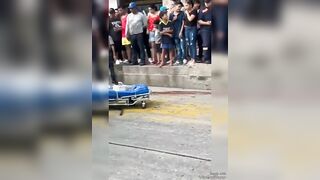 Man Stabbed By Bus, Shoes Stolen